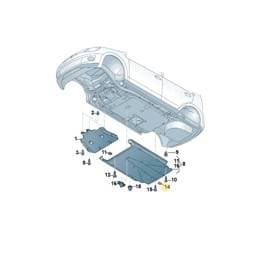 N90156103 Volkswagen Speed Nut