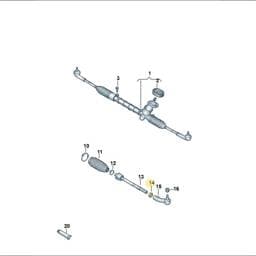 N10218708 Volkswagen Hexagon Nut
