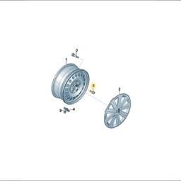 WHT004899 Volkswagen Wheel Bolt