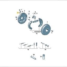 N90911002 Volkswagen Socket Head Bolt
