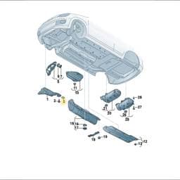 N10327102 Volkswagen Speed Nut