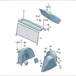 N90850102 Volkswagen Hex Socket Head Bolt