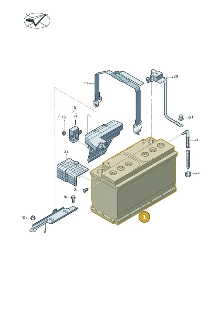000915105EC — Audi A7 Sportback (2018-) diagram 435915000, position 1
