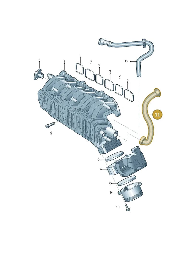 03H103474E — Audi Q6 (2022-) diagram 809133000, position 11