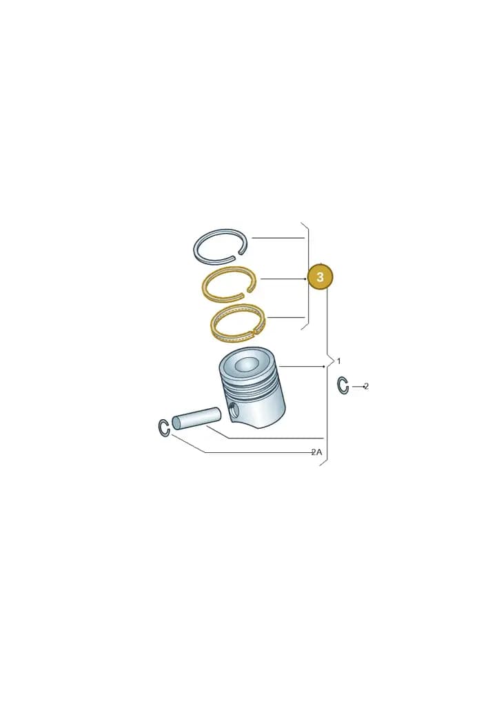 03L198151D — Audi Q3 2.0 TDI (2014-2019) diagram 248107100, position 3