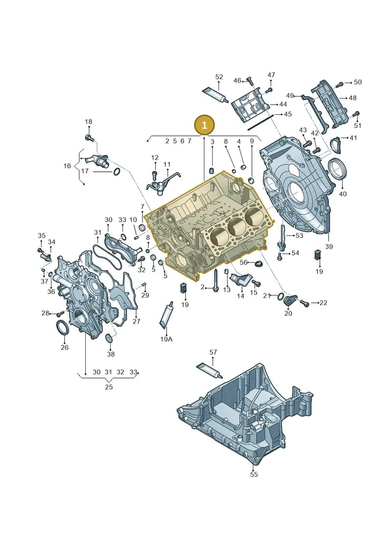 059103011FM — Volkswagen Touareg (2014-2018) diagram 748103270, position 1