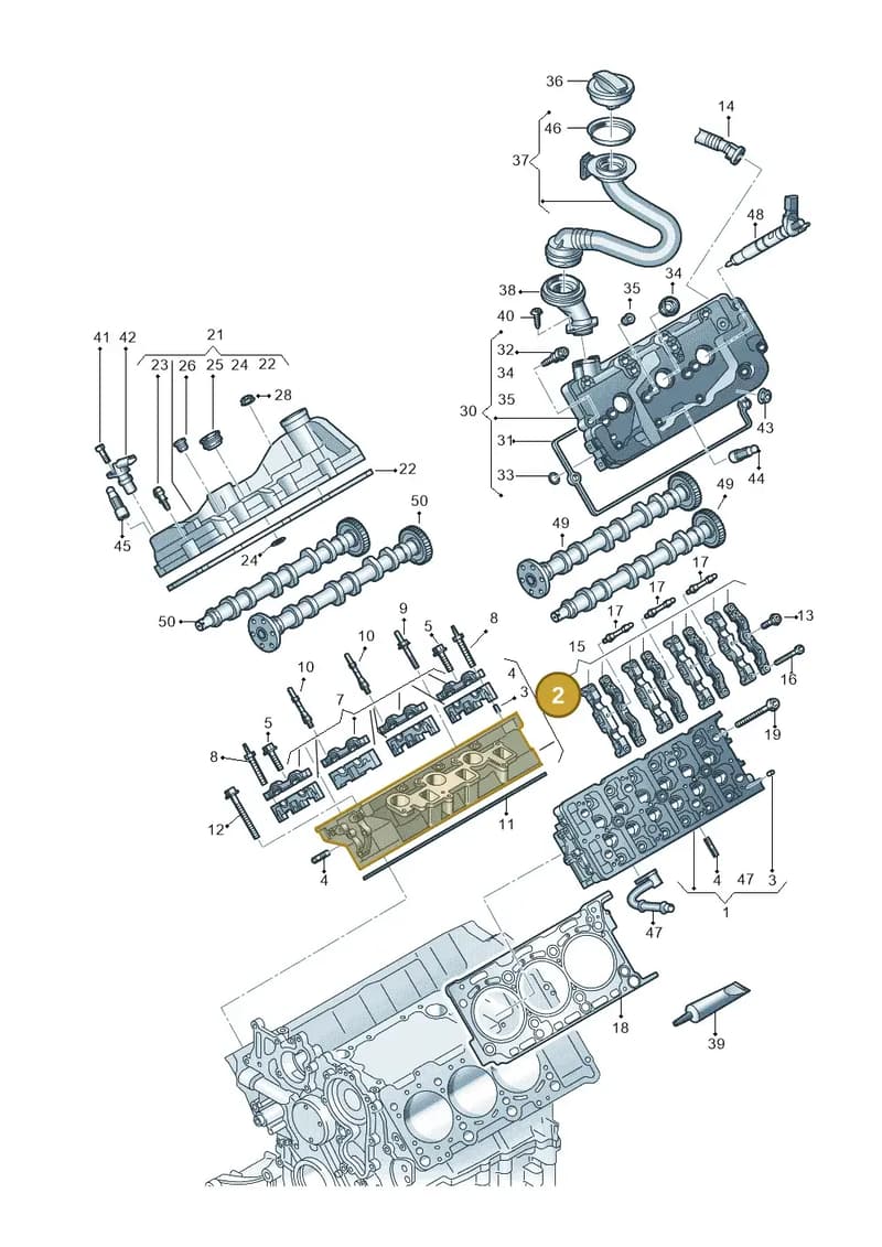 059103064ML — Audi Q8 (2018-2025) diagram 429103580, position 2