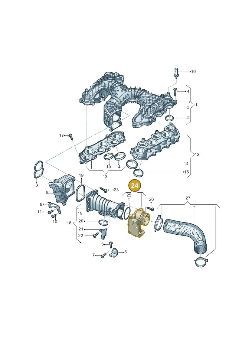 059145950BH — Audi A8 (2017-2025) diagram 894129500, position 24