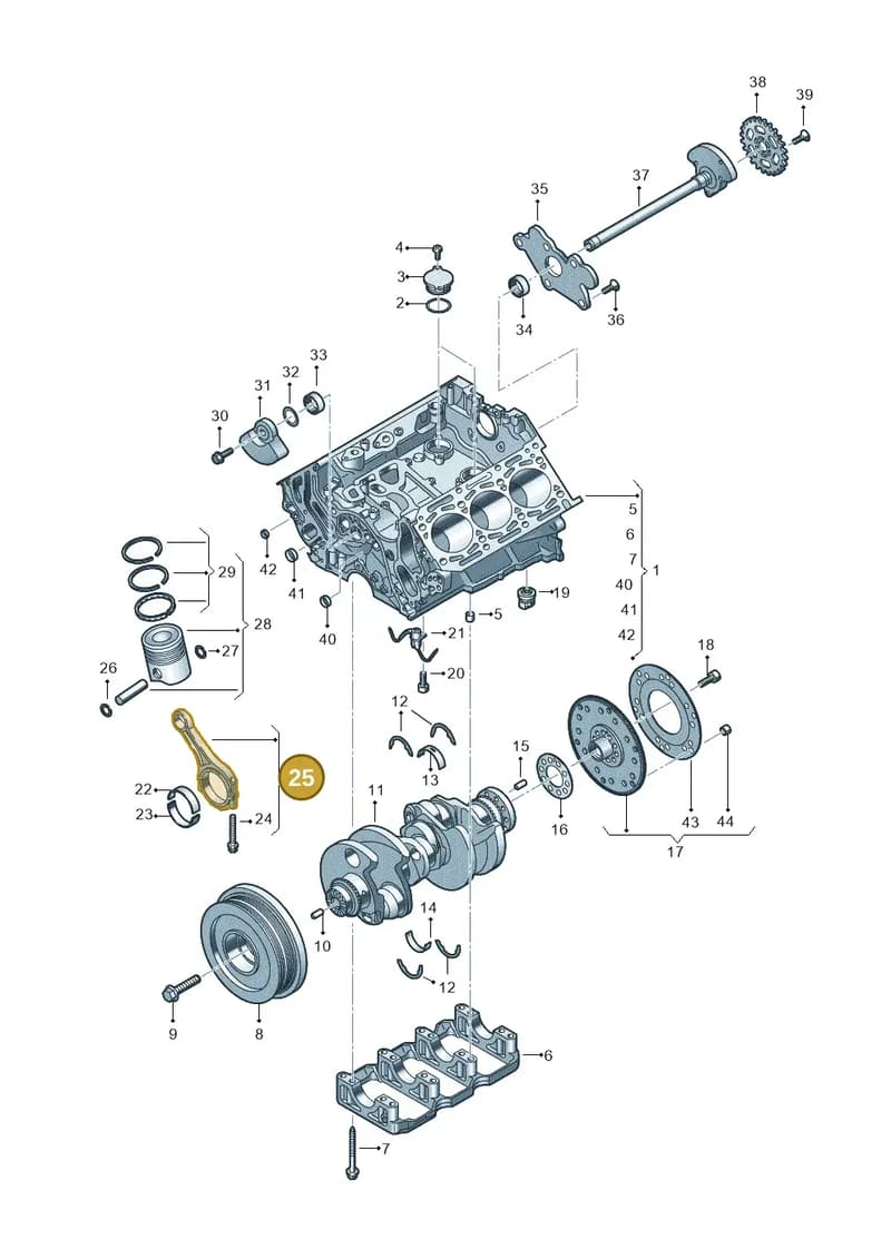 059198401Q — Audi Q8 (2018-2025) diagram 896103550, position 25