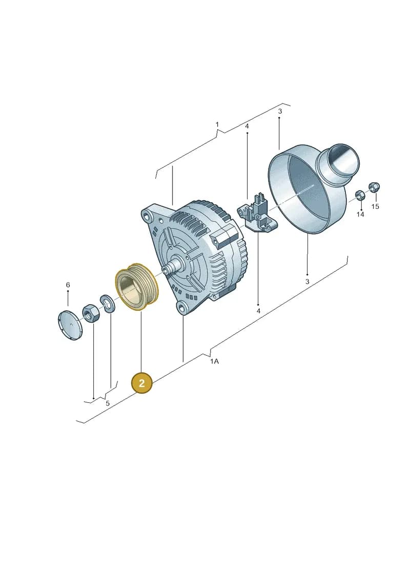 059903119D — Audi A4/S4/Av./qu.     05> (2005-) diagram 118903150, position 2