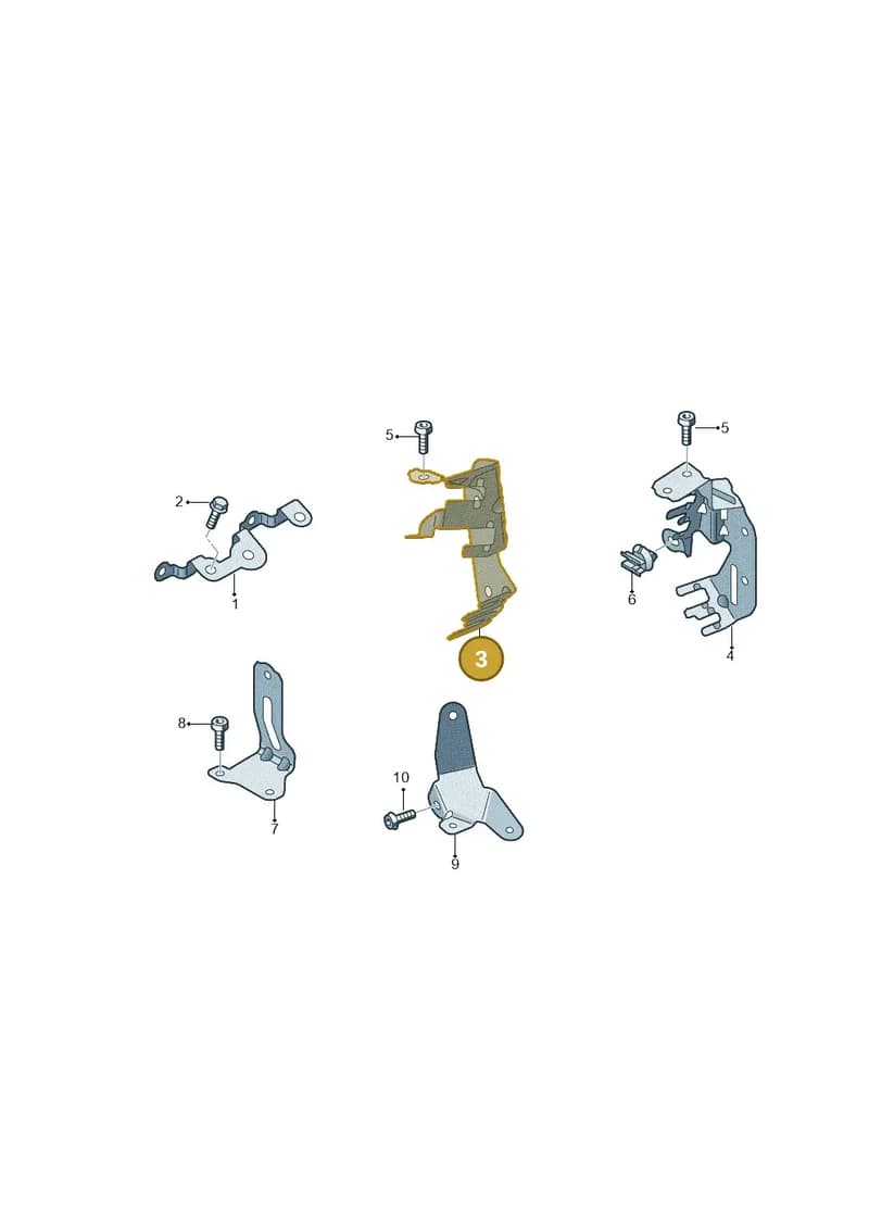 06E971497AF — Audi A5 Sportback (2011-2017) diagram 724971610, position 3