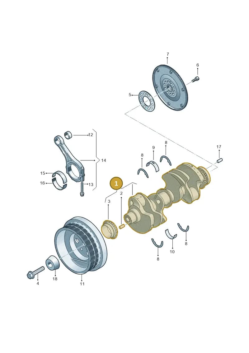 06M105019AR — Audi A5 Limousine (2024-2025) diagram 859105580, position 1