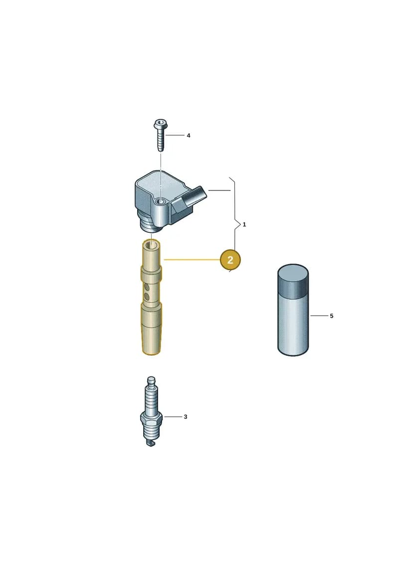 06M905199 — Audi A5 Limousine (2024-2025) diagram fya905000, position 2