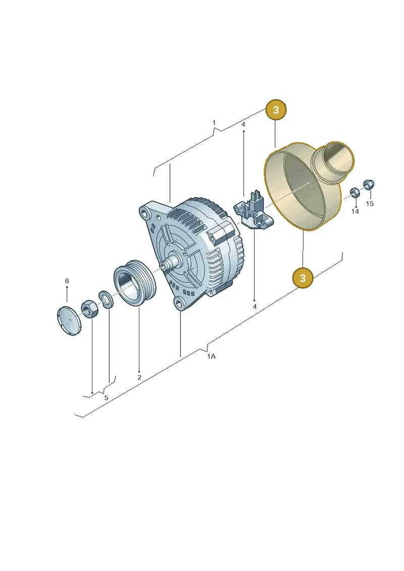 077903193D — Audi A6L           "CN"05> (2005-) diagram 118903150, position 3