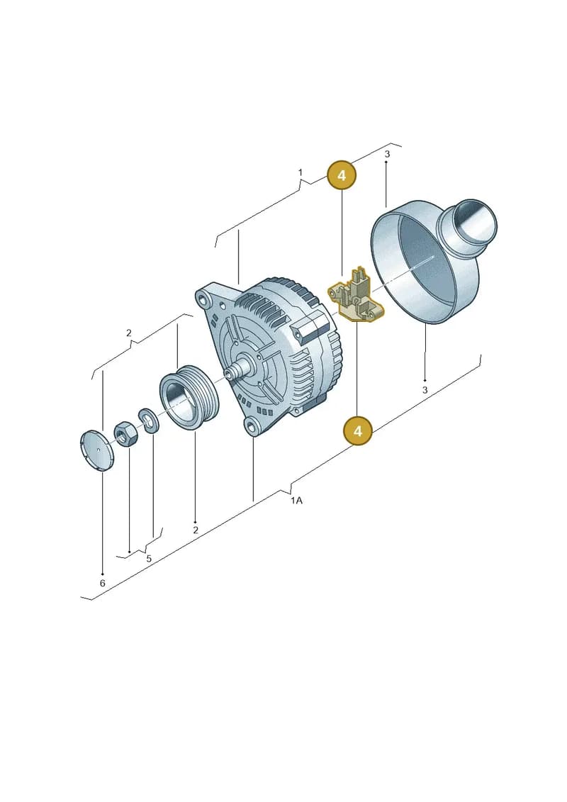 079903803H — Audi Q7 qu. 3.0 TDI (2009-2015) diagram 635903000, position 4