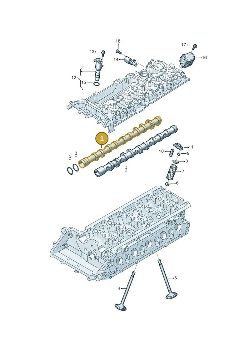 07K109101K — Audi RSQ3 Sportback (2019-2024) diagram 898109100, position 1