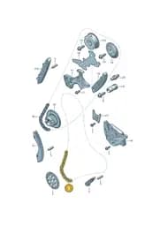 07K109158C Audi Timing Chain