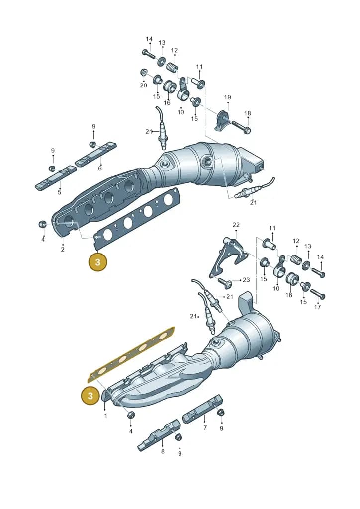 07L253039Q — Audi R8 Spyder (2015-2024) diagram 872253400, position 3