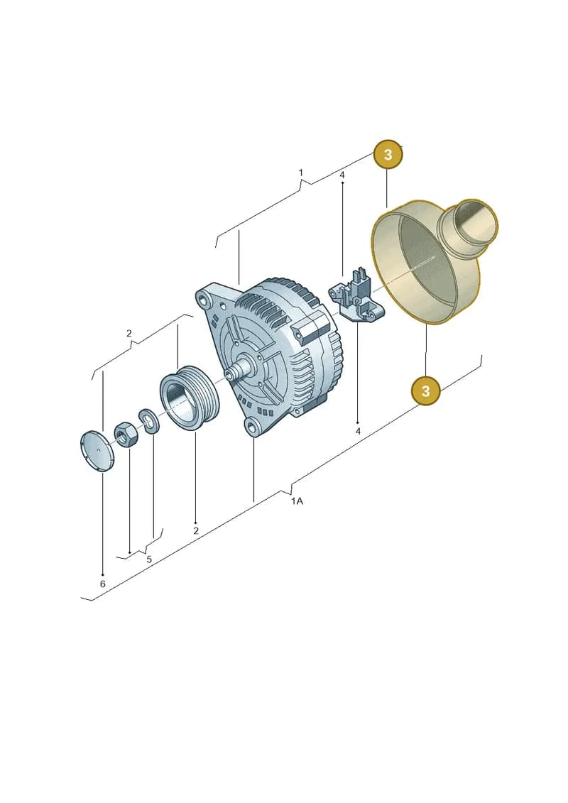 07L903193A — Audi R8                08> (2007-) diagram 635903000, position 3