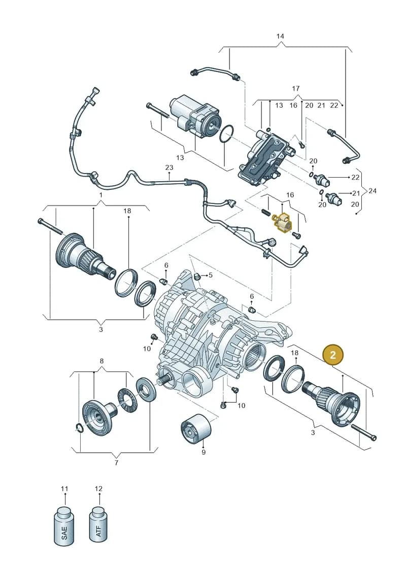 0BX598071 — Audi RS Q8 (2019-2025) diagram 859525032, position 2