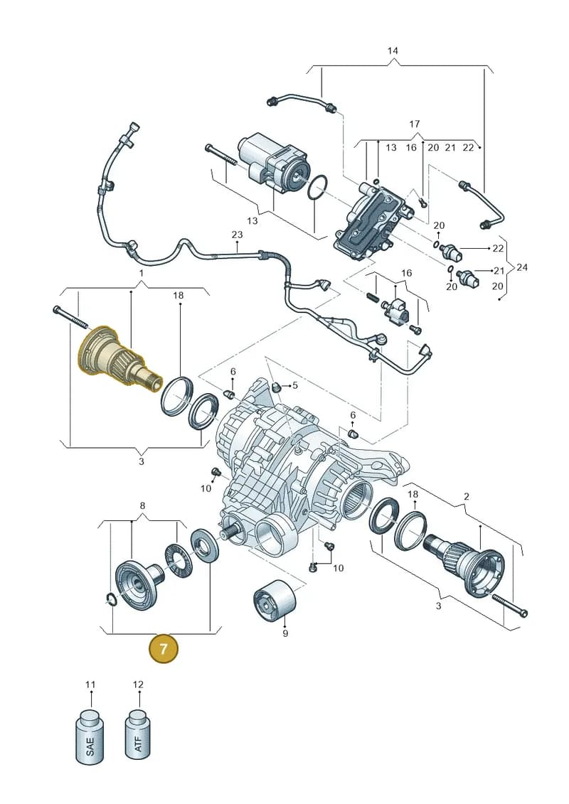 0BX598078 — Audi RS Q8 (2019-2025) diagram 859525032, position 7