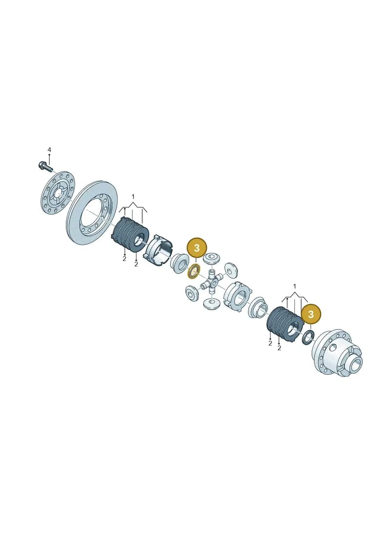 0BZ409311 — Audi R8 Spyder (2015-2024) diagram 872409500, position 3
