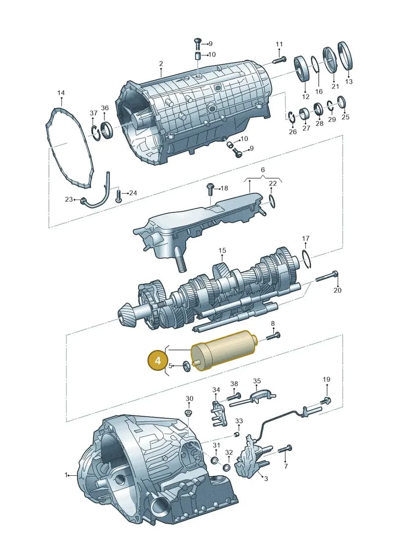 0CJ325585 — Audi A6 (2018-2025) diagram 897325880, position 4