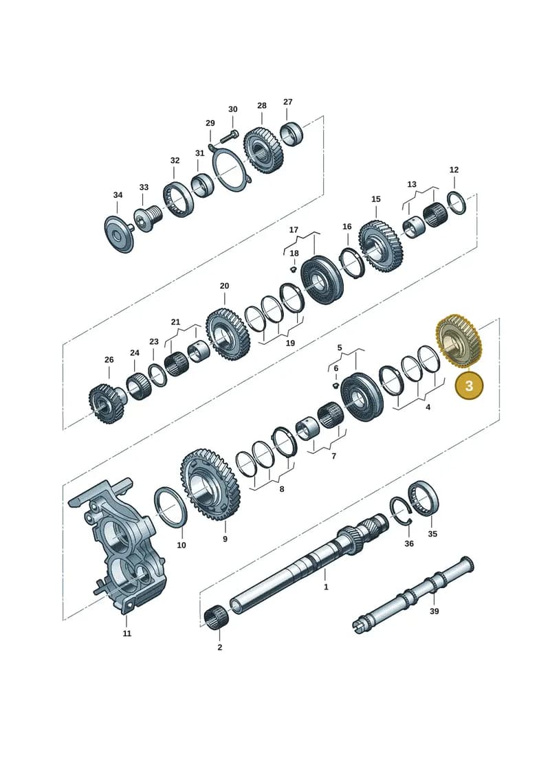 0CK311129H — Audi A5 Limousine (2024-2025) diagram 8wy311100, position 3
