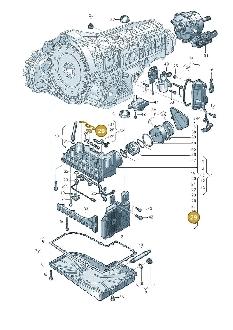 0CK321281N — Audi A6 (2018-2025) diagram 849325870, position 29