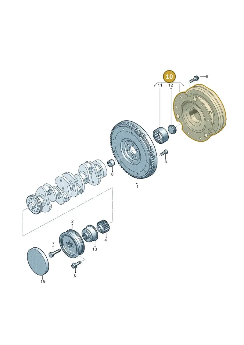 0CX105266B — Audi Q5 (2016-2025) diagram 849105500, position 10