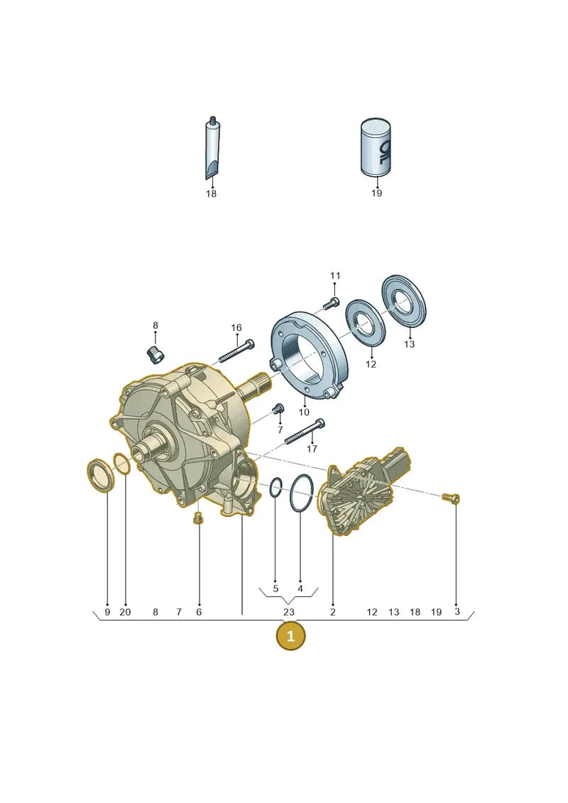 0CX409431G002 — Audi A4 (2015-2025) diagram 849409030, position 1