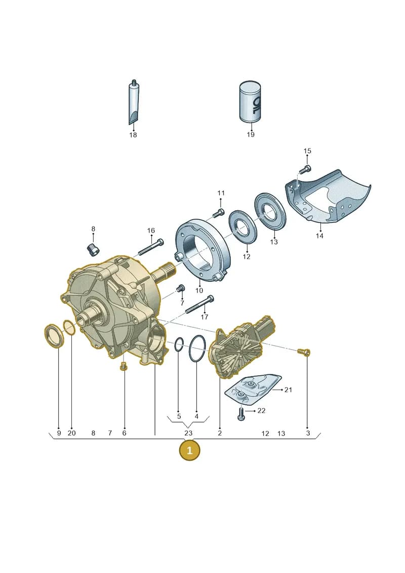 0CX409431G002 — Audi A6 2.0 (2018-) diagram 849409950, position 1
