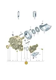 0CX409431G007 Audi Four-Wheel Coupling (007)