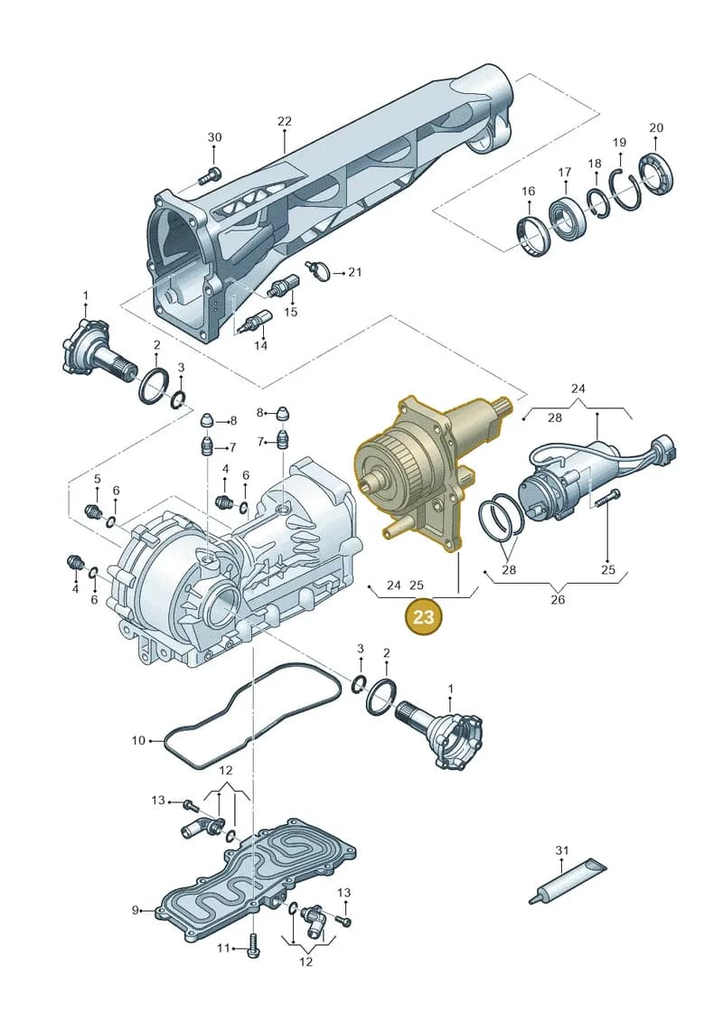0D4409431D — Audi R8 Spyder (2015-2024) diagram 872409100, position 23