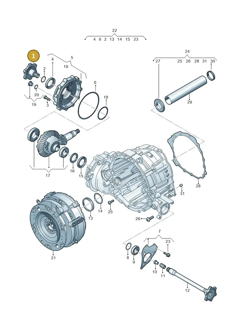 0D6409356A — Audi RS Q8 Quattro (2019-) diagram 838409600, position 1