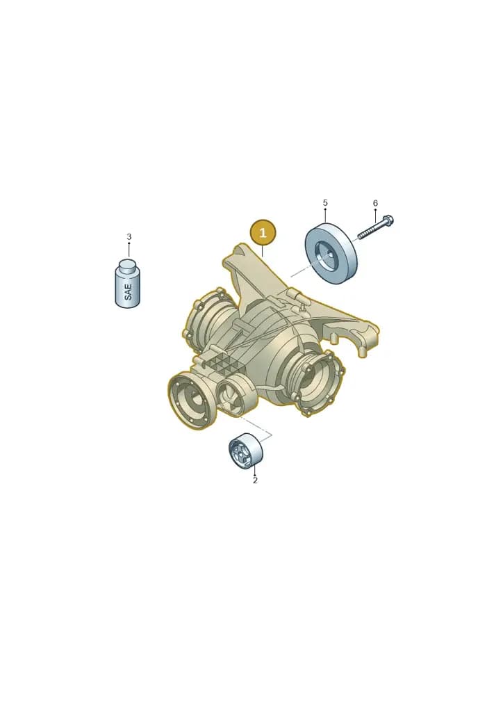 0DB500043G — Audi A5 Sportback (2016-2025) diagram 849500010, position 1