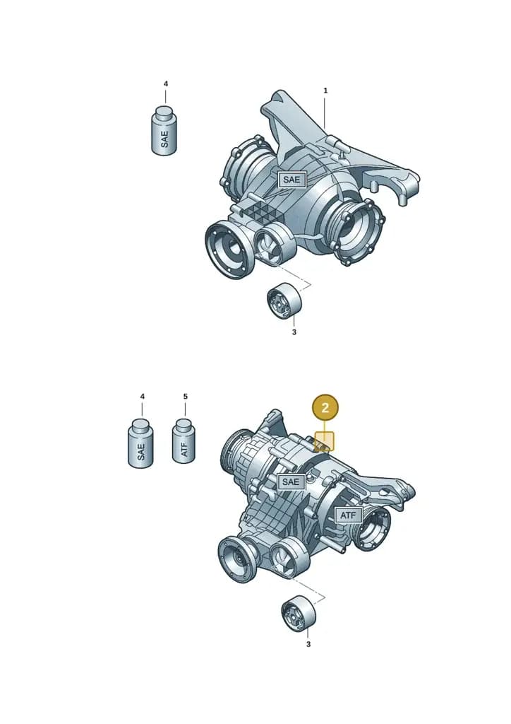 0DG500043A — Audi A8 (2017-2025) diagram 849500010, position 2