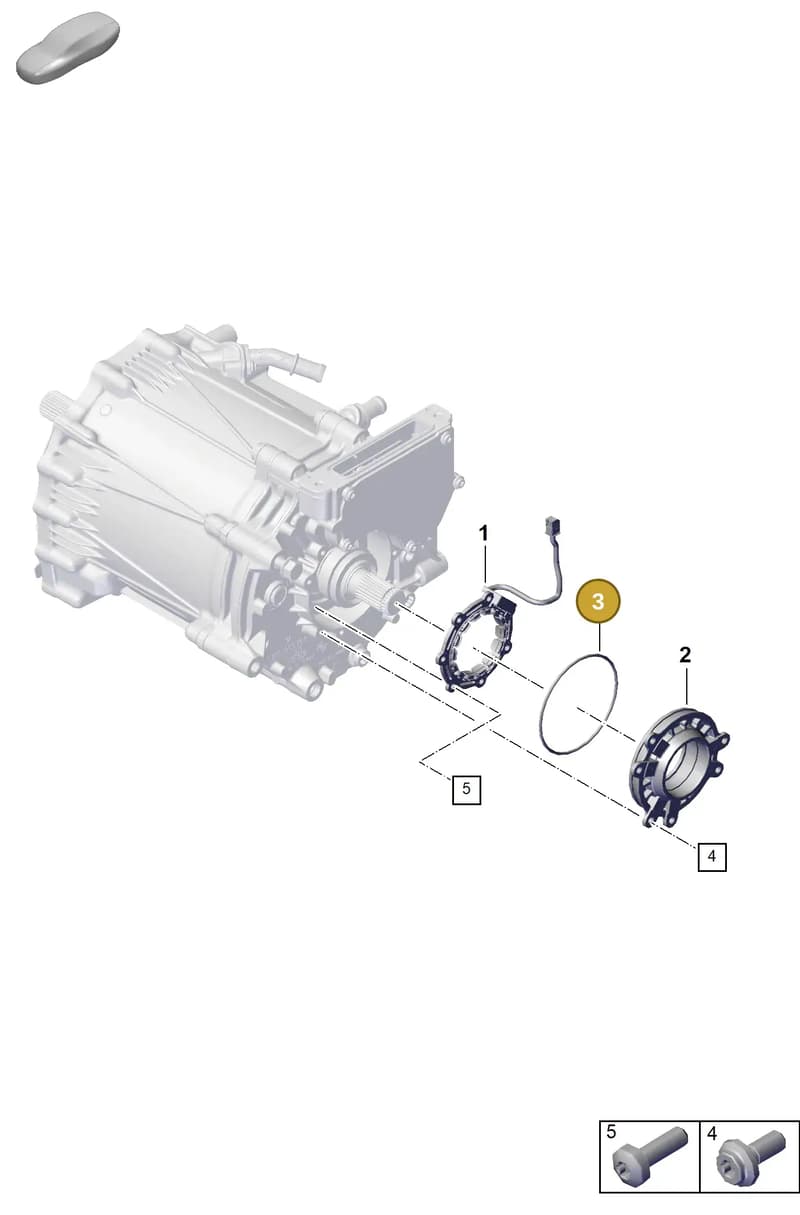 0EG901111 — Porsche Taycan Sport Turismo (2023-2025) diagram p56153000, position 3