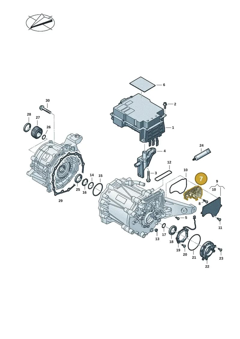 0EG901185 — Audi RS e-tron GT (2020-2025) diagram 4j1901400, position 7