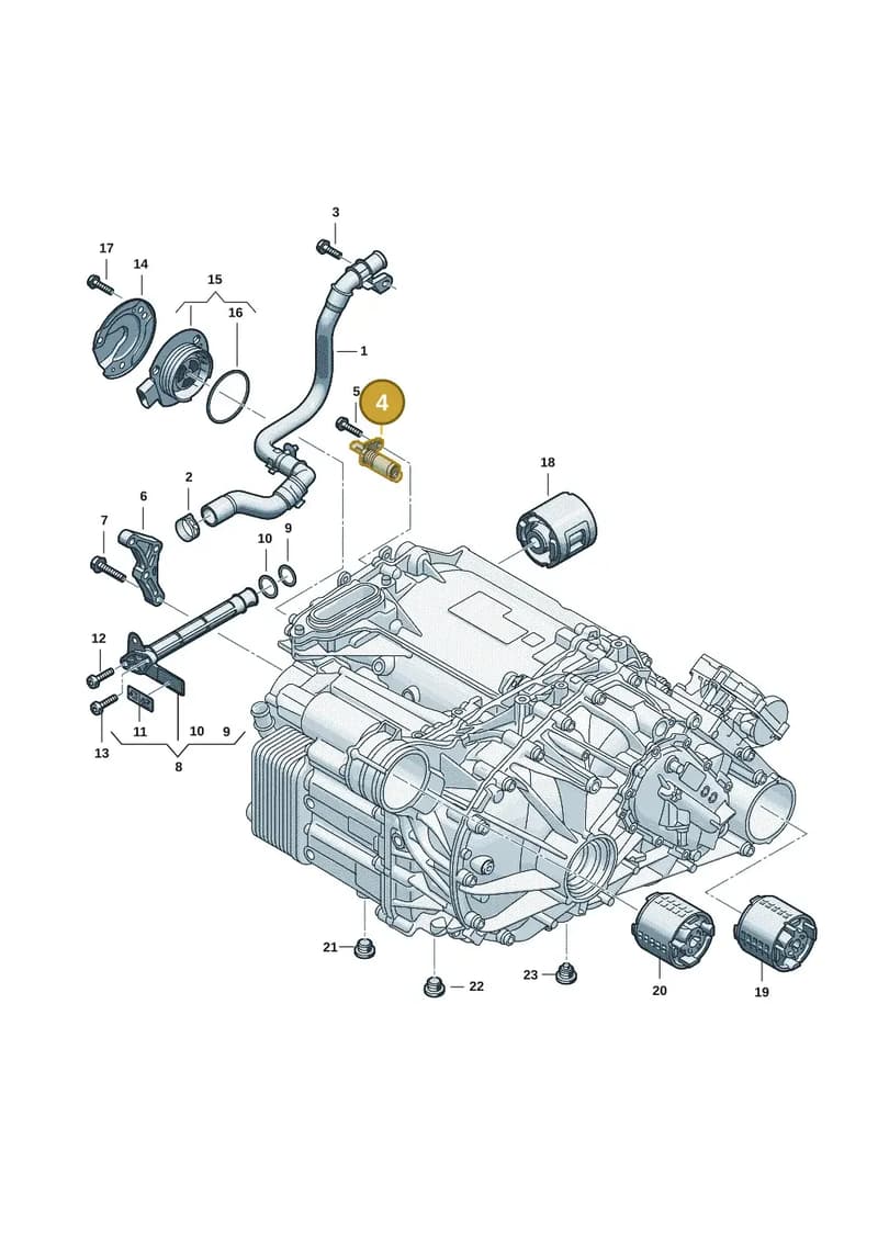 0EL902529G — Audi Q6 e-tron (2023-2025) diagram f5s901620, position 4