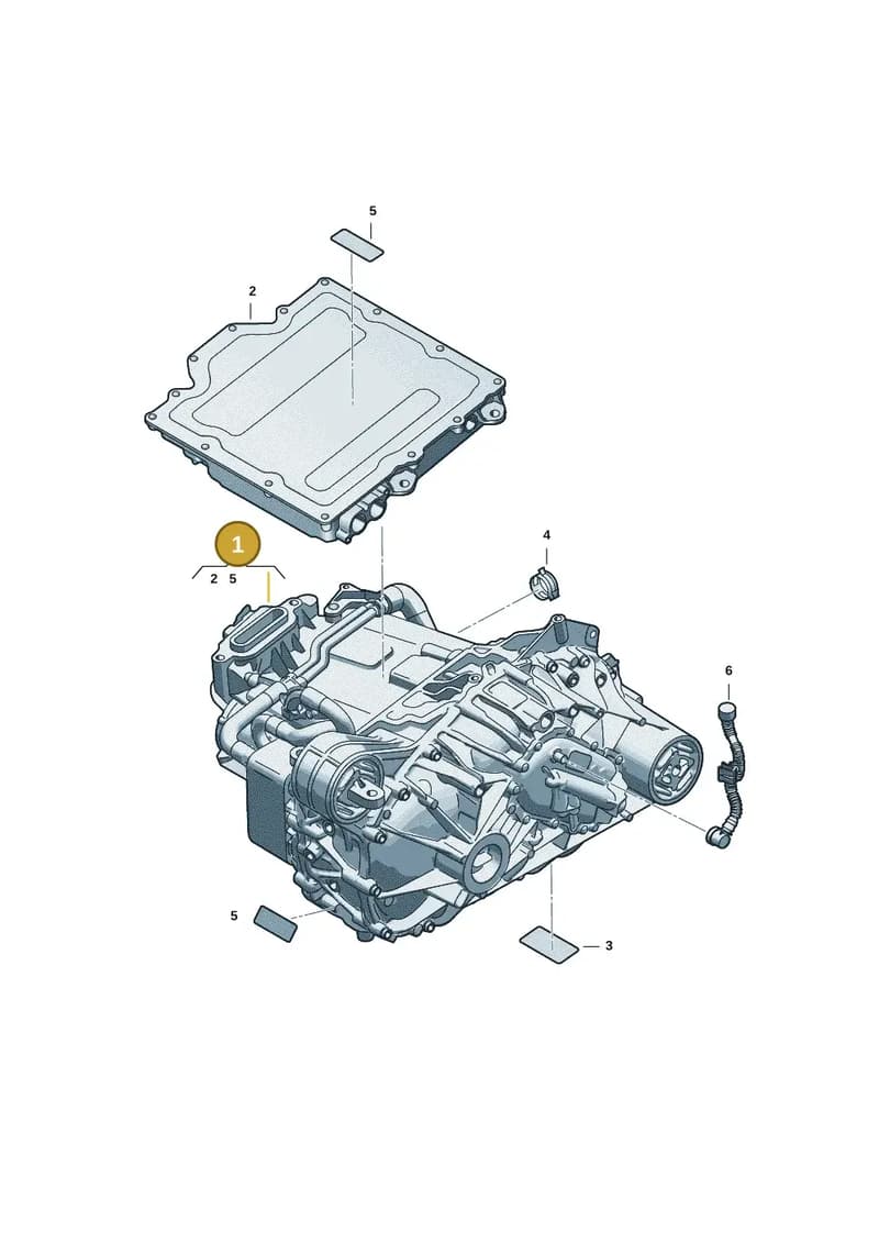0EN901141R001 — Audi Q6 e-tron (2023-2025) diagram f5s901000, position 1
