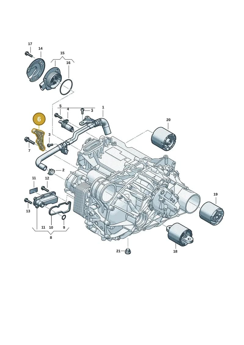 0EN903157A — Audi Q6 e-tron (2023-2025) diagram f5s901100, position 6