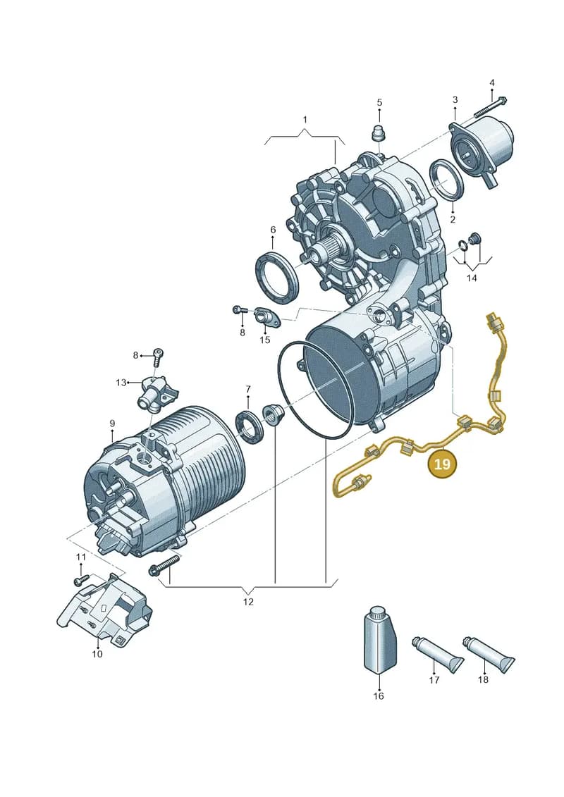 0EU971407 — Audi A5 Limousine (2024-2025) diagram 8wk901000, position 19