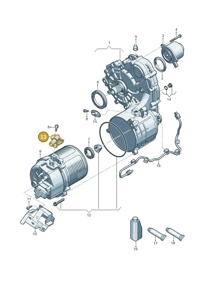 0EU998311 — Audi A5 Limousine (2024-2025) diagram 8wk901000, position 13