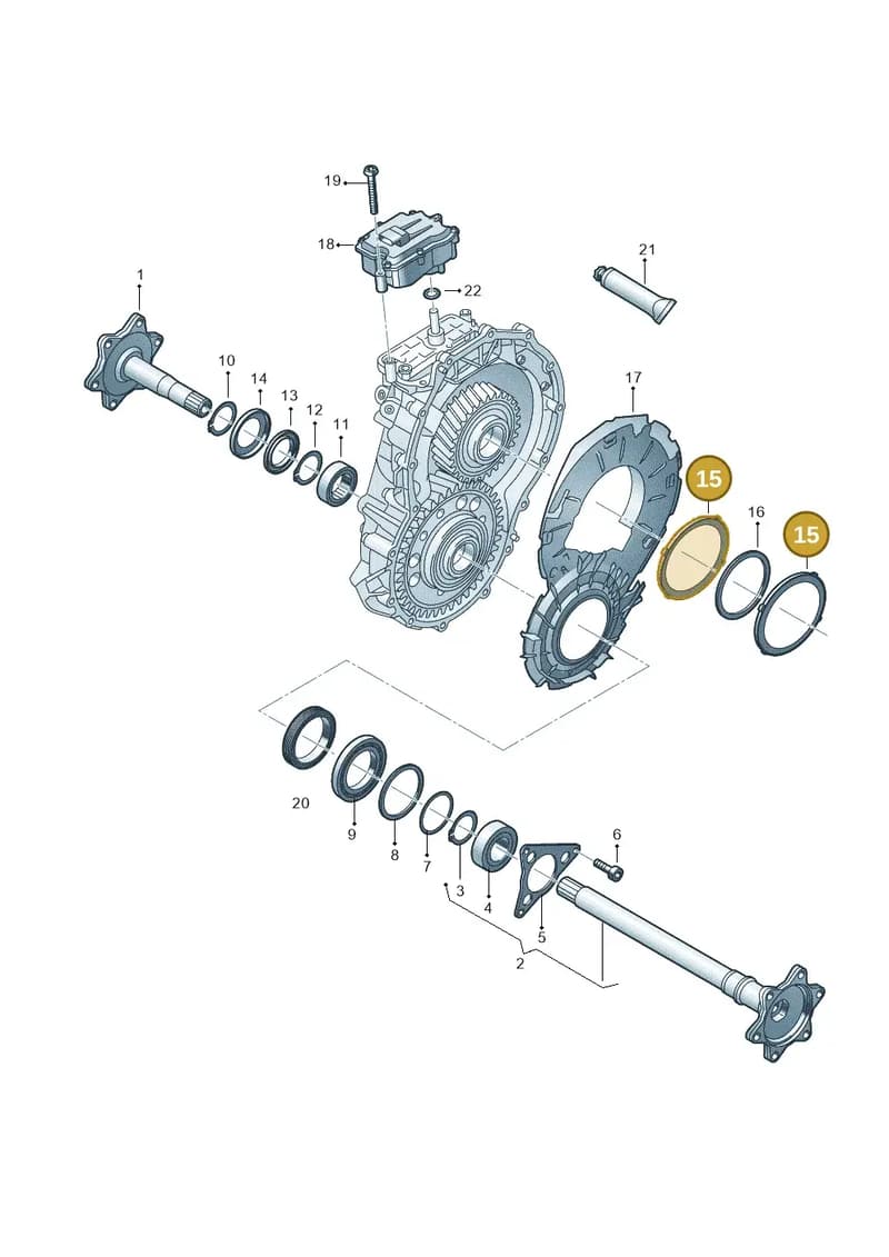 0MA311213 — Audi Q8 e-tron (2018-2025) diagram 586310050, position 15