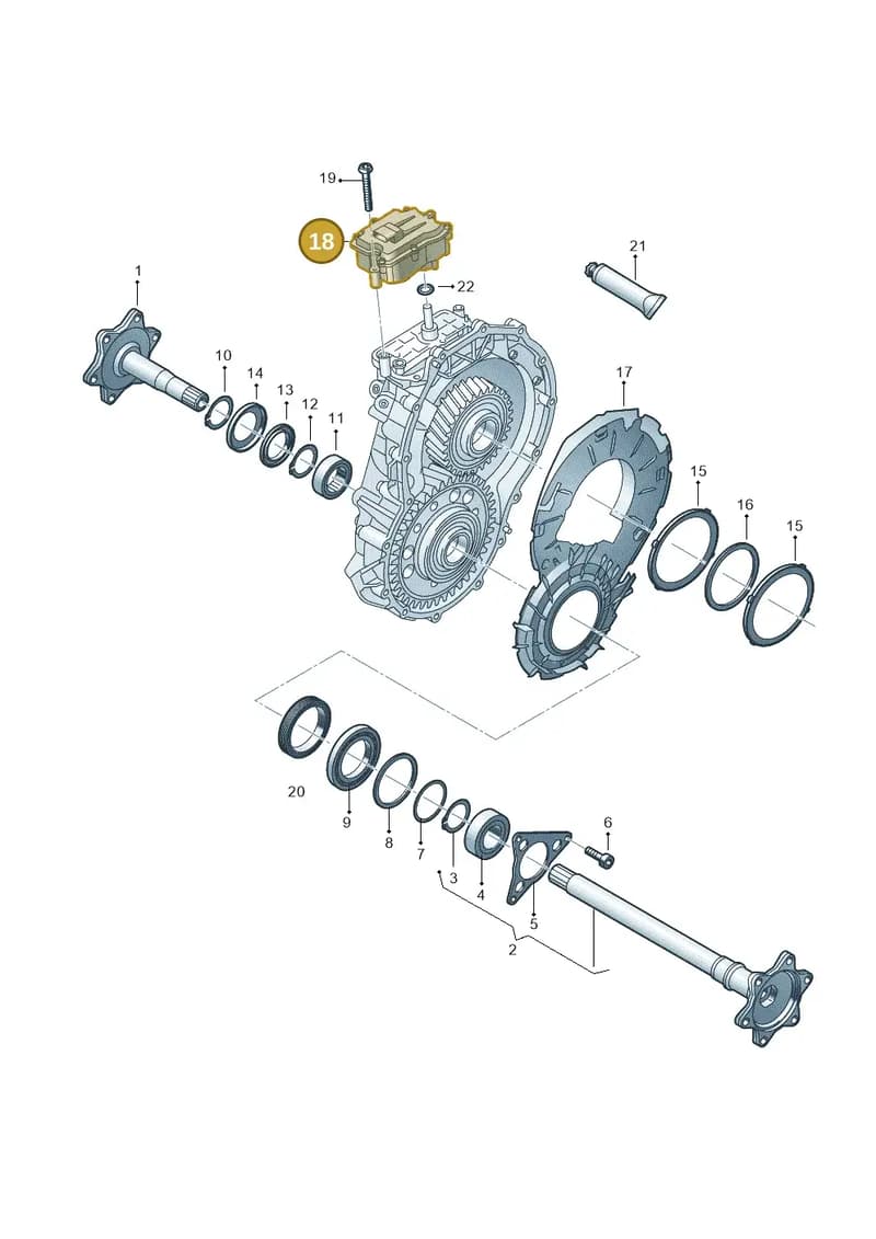 0MA341601E — Audi Q8 e-tron (2018-2025) diagram 586310050, position 18