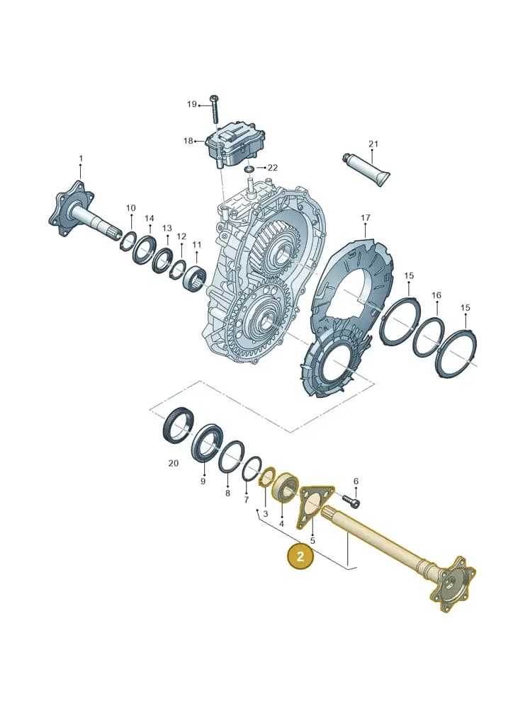 0MA409343C — Audi Q8 e-tron (2018-2020) diagram 586310050, position 2