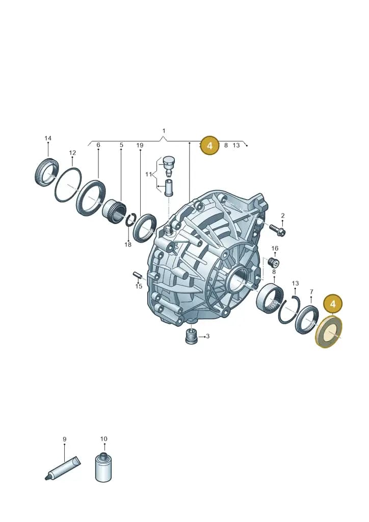 0MB409375 — Audi Q8 e-tron (2018-2020) diagram 586500000, position 4