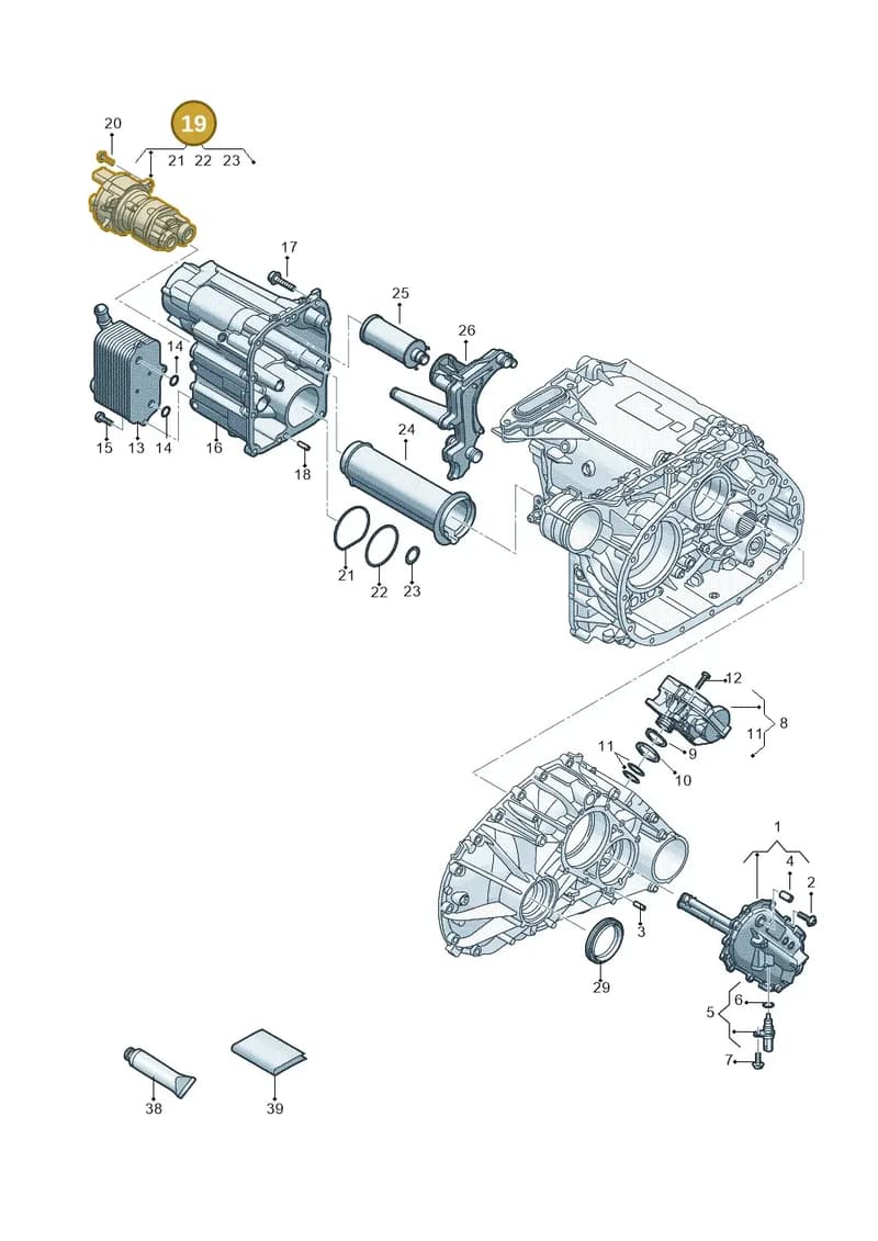 0ML315105E — Audi Q6 e-tron (2023-2025) diagram f5s300176, position 19