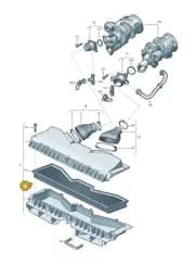 0P2130405C Audi Bracket